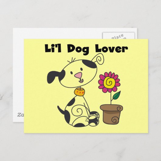 Dalmation Hondenliefhebber Tshirts en cadeaus Briefkaart (Voorkant / Achterkant)