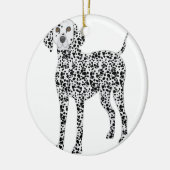 Dalmation Keramisch Ornament (Links)