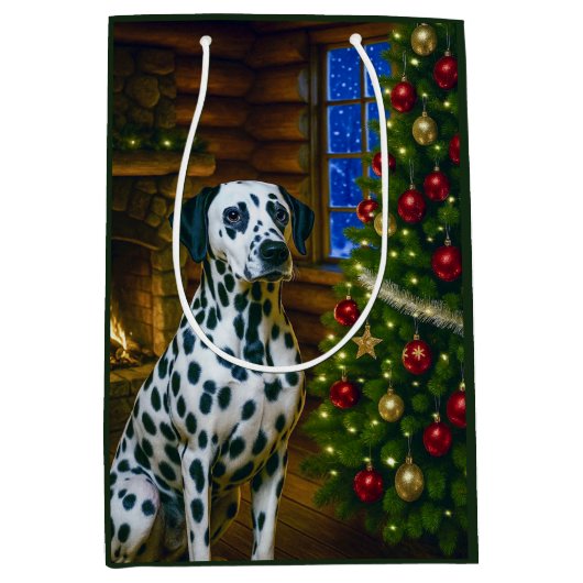 Dalmation  medium cadeauzakje (Voorkant)