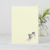 Dalmation Note Card Bedankkaart (Staand voorkant)