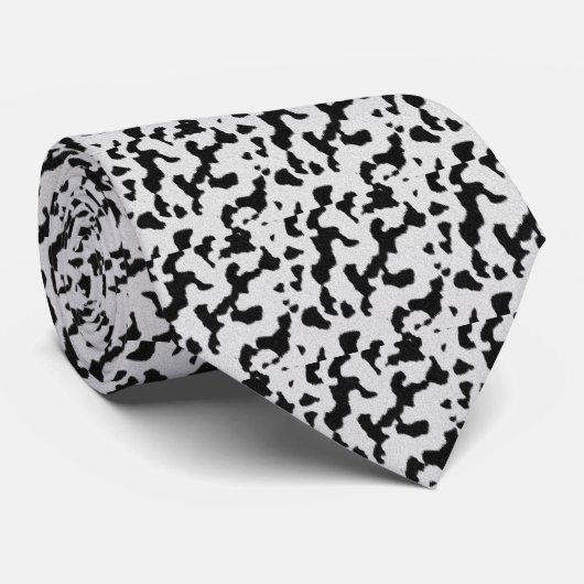 Dalmation Print Stropdas (Opgerold)