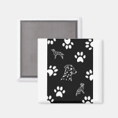 Dalmation-puppies Magneet (Voorkant / Achterkant)