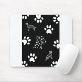 Dalmation-puppies Muismat (Met muis)