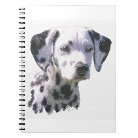 Dalmation Puppy Notitieboek (Voorkant)