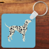 Dalmation Sleutelhanger (Achterkant)