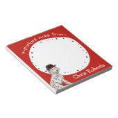 Dalmationr Zwarte Pet Hondenlijst Notitieblok (Schuin)