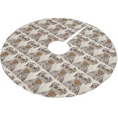 Dalmations hond Boomkleed Kerstboom Rok (Gekanteld)