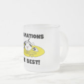 Dalmations is Beste T-shirts en Giften Matglas Koffiemok (Voorkant rechts)