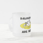 Dalmations is Beste T-shirts en Giften Matglas Koffiemok (Voorkant links)