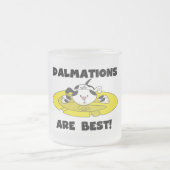 Dalmations is Beste T-shirts en Giften Matglas Koffiemok (Center)