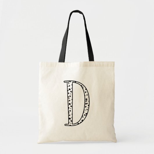 Dalmations Stippen D Tote Bag (Voorkant)