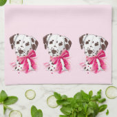 Dalmations trio theedoek (Gevouwen)