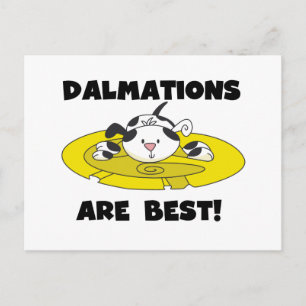 Dalmations zijn beste T-shirts en geschenken Briefkaart