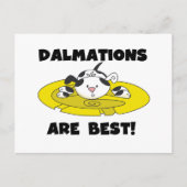 Dalmations zijn beste T-shirts en geschenken Briefkaart (Voorkant)
