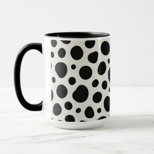 Dalmatisch geïnspireerd ontwerp mok