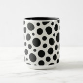 Dalmatisch geïnspireerd ontwerp mok (Midden)