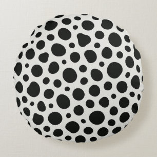 Dalmatisch geïnspireerd ontwerp rond kussen