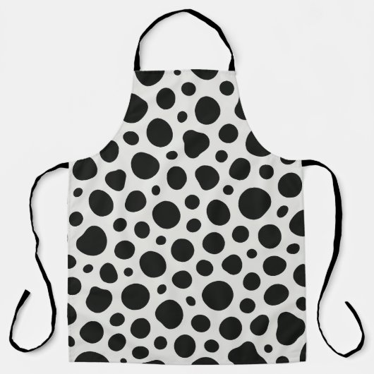 Dalmatisch geïnspireerd ontwerp schort (Voorkant)