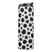 Dalmatisch geïnspireerd ontwerp thermosbeker (Gedraaid links)