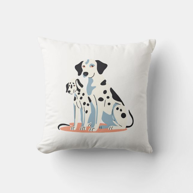 Dalmatisch kussen (Voorkant)