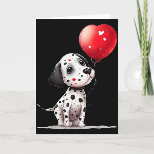 Dalmatisch liefdeshart voor Valentijnsdag op Dalma Kaart