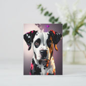 Dalmatisch, Postcrossing Briefkaart (Staand voorkant)