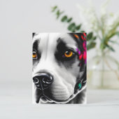 Dalmatisch, Postcrossing Briefkaart (Staand voorkant)