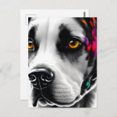 Dalmatisch, Postcrossing Briefkaart (Voorkant / Achterkant)