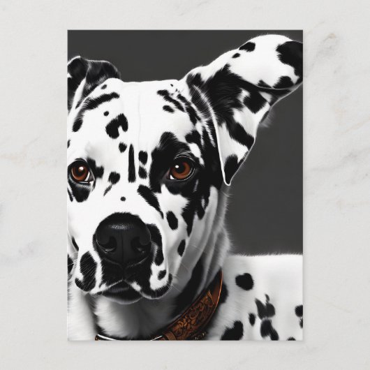 Dalmatisch, Postcrossing Briefkaart (Voorkant)