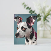 Dalmatisch, Postcrossing Briefkaart (Staand voorkant)