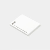 Dalmatisch Realistisch Personaliseren Post-it® Notes (Schuin)