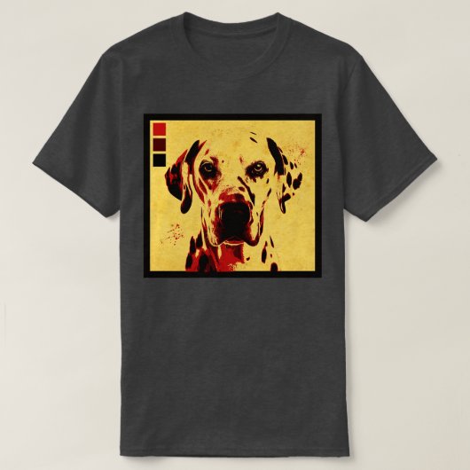 Dalmatisch tijdschrift t-shirt (Design voorkant)