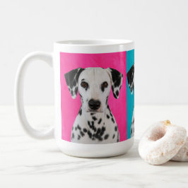 Dalmatisch van kleur koffiemok