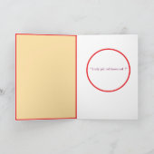 Dalmatisch Wenskaart Kaart (Binnen)