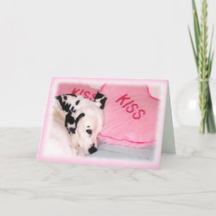 Dalmatisch Wenskaart Kaart