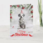  Dalmatisch Wenskaart Kaart (Voorkant)