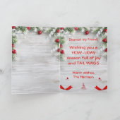  Dalmatisch Wenskaart Kaart (Binnen)