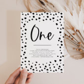 Dalmatische 1e verjaardag Uitnodiging