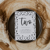 Dalmatische 2de verjaardag Uitnodiging