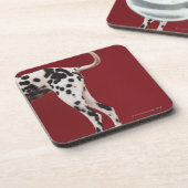 Dalmatische achterkant drankjes onderzetter (Linkerzijde)