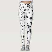 Dalmatische afdruk  leggings (Voorkant)