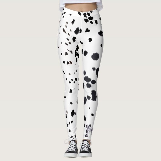 Dalmatische afdruk  leggings (Voorkant)