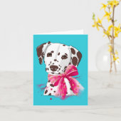 Dalmatische Alle gelegenheden Kaart (Gele Bloem)