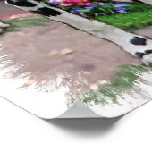 Dalmatische Art Print (Hoek)