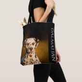 Dalmatische Canvas tas (Dichtbij)