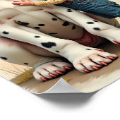 Dalmatische cutie poster (Hoek)