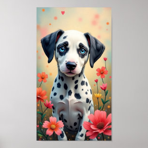 Dalmatische cutie poster