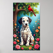 Dalmatische cutie poster (Voorkant)