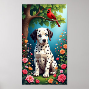 Dalmatische cutie poster