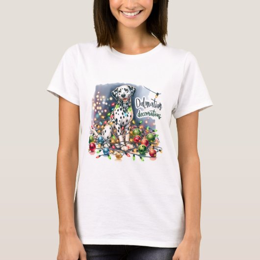 Dalmatische decoraties t-shirt (Voorkant)